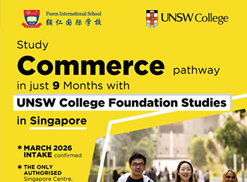 UNSW College Standard Foundation Program | The Only Authorised Singapore Centre | March 2026 Intake