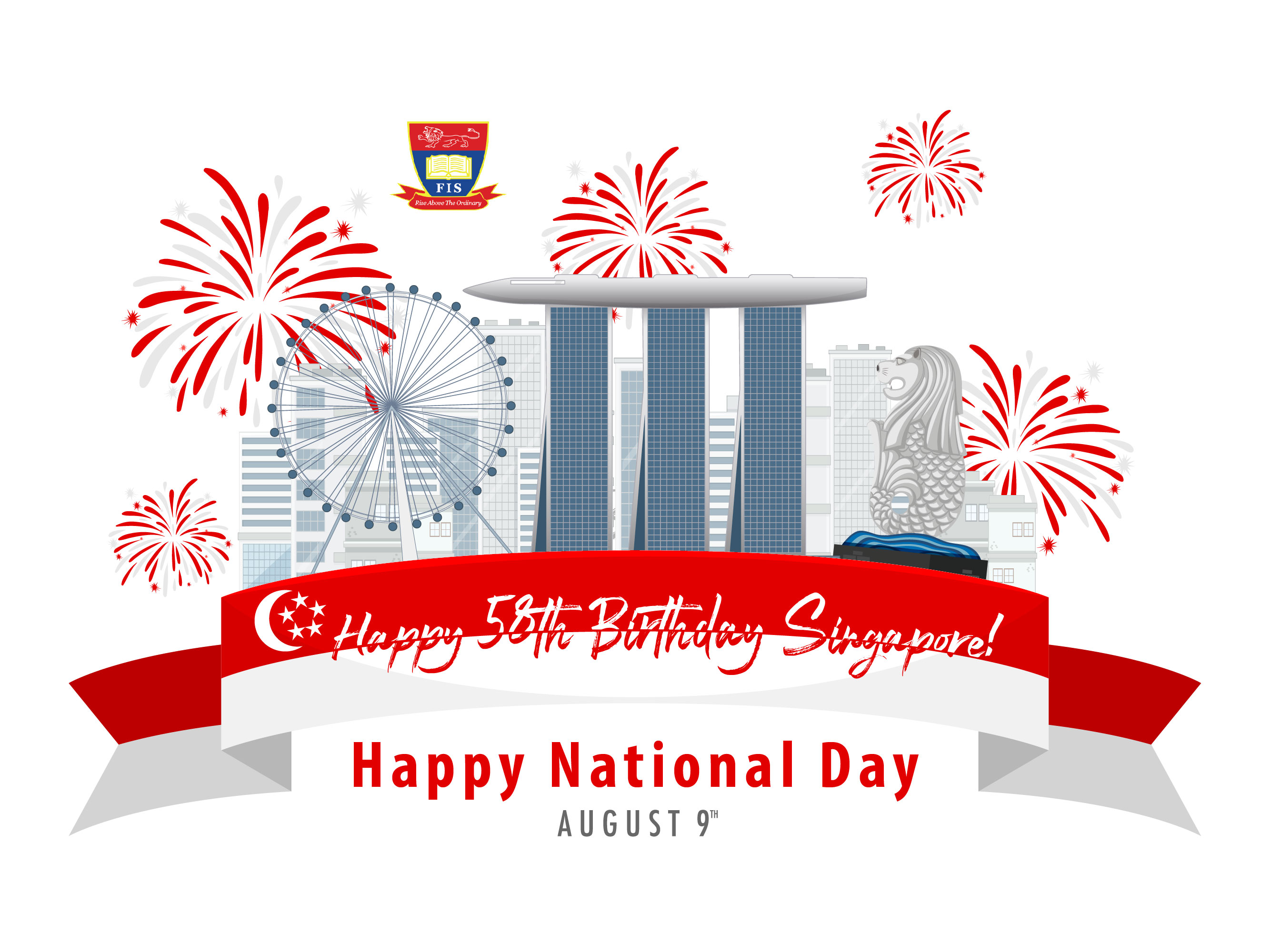 Happy 58th Birthday Singapore!