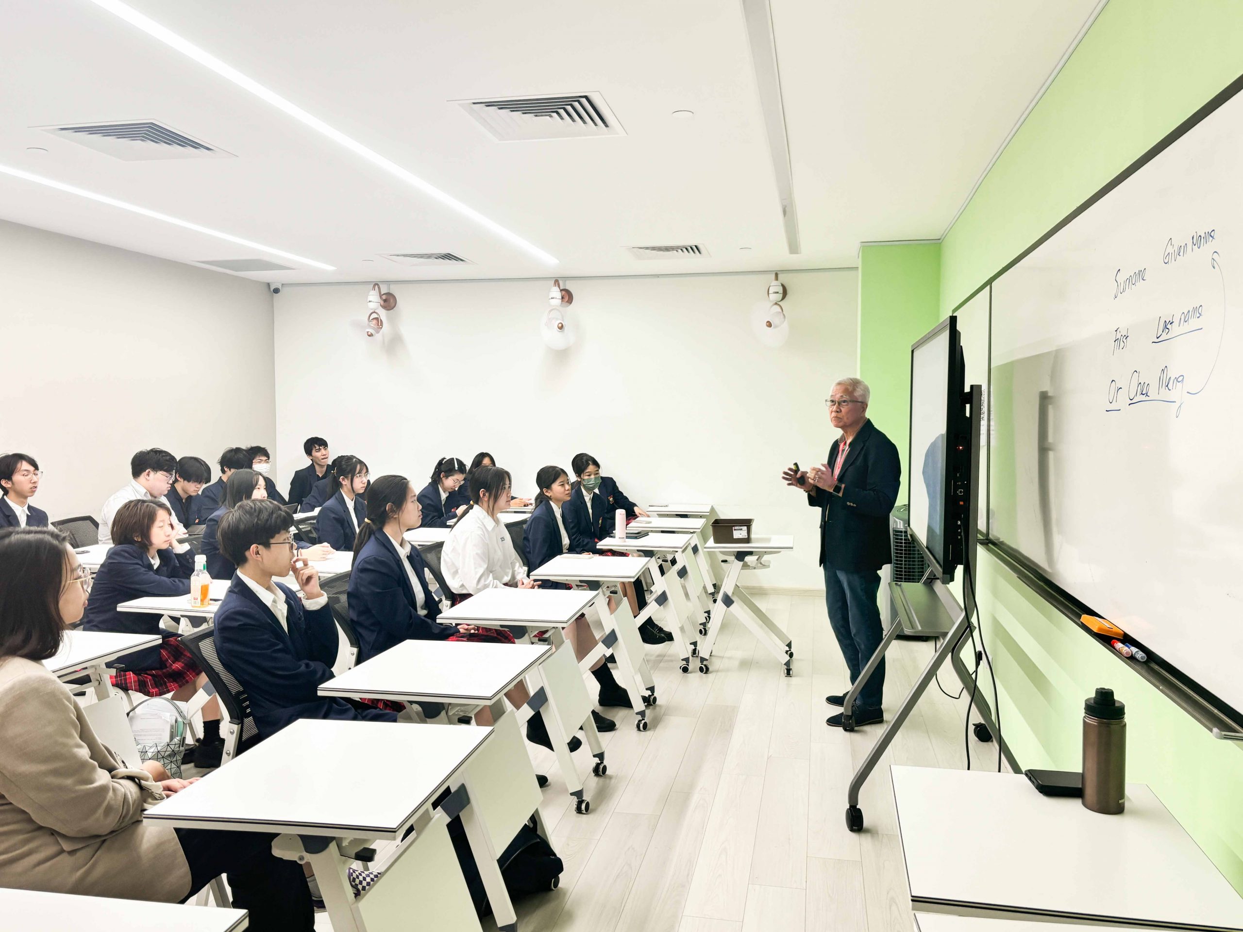 Mr. Bernard Goh’s Talk on Cross-Cultural Communication