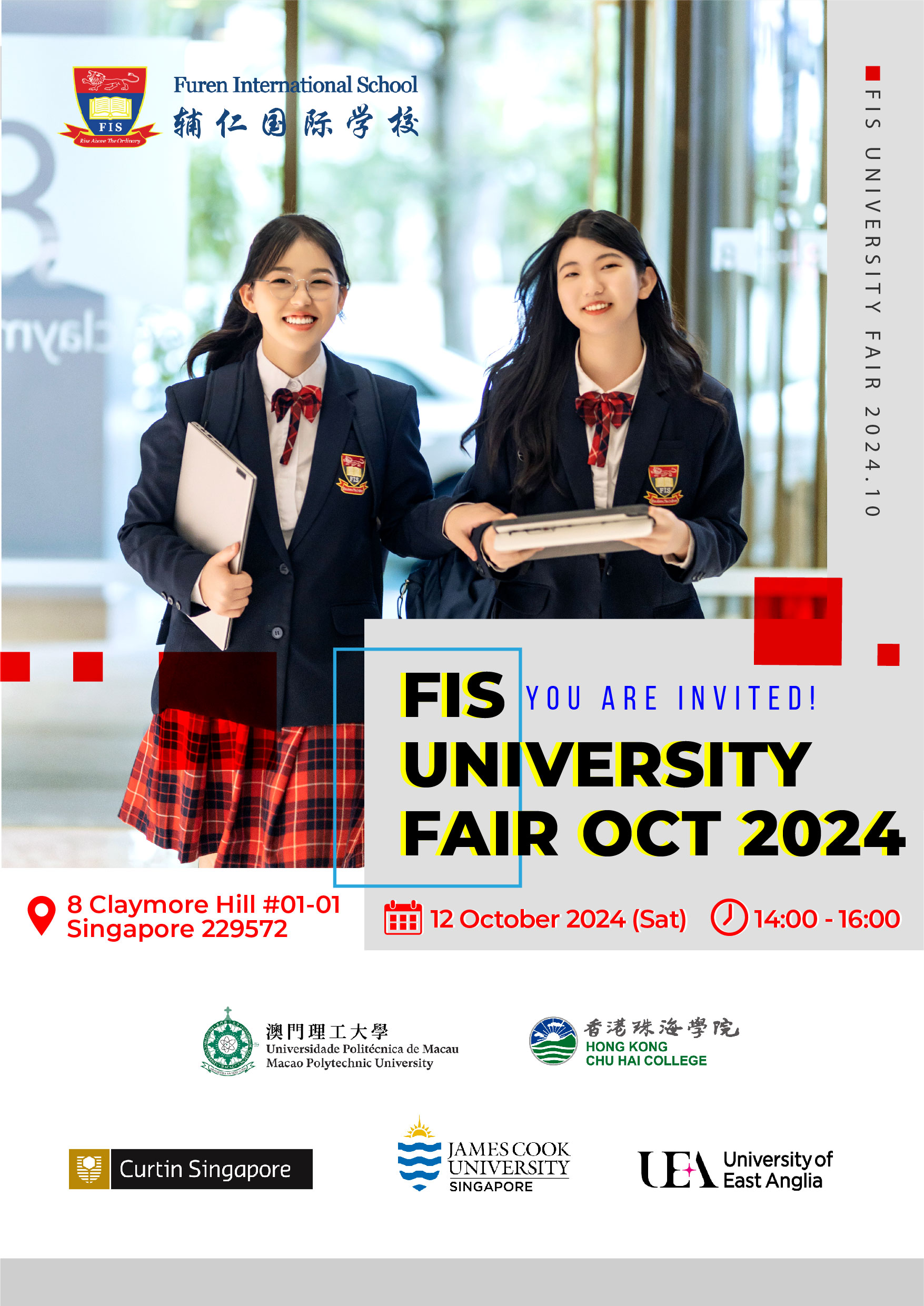 FIS University Fair at FIS, 12 October